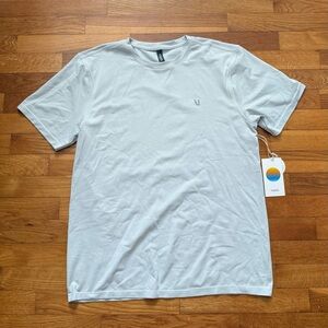 Vuori Clearview Seamless Tech Short Sleeve T-Shirt Men’s Medium Frost Grey